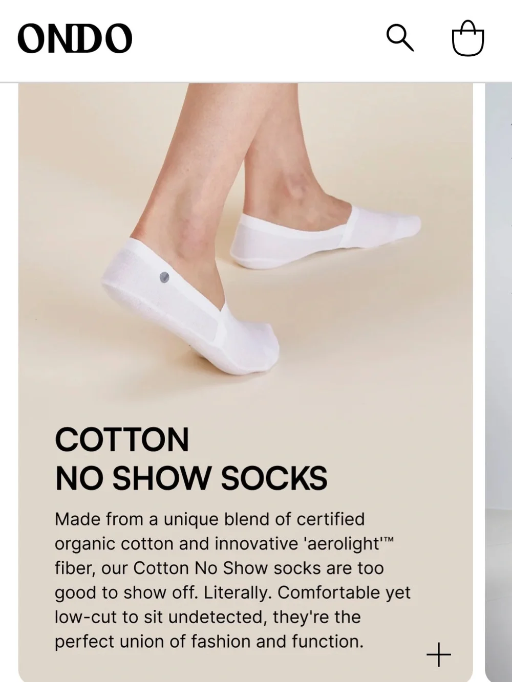 NWT Ondo Tidal Blue No-Show cotton Socks size large